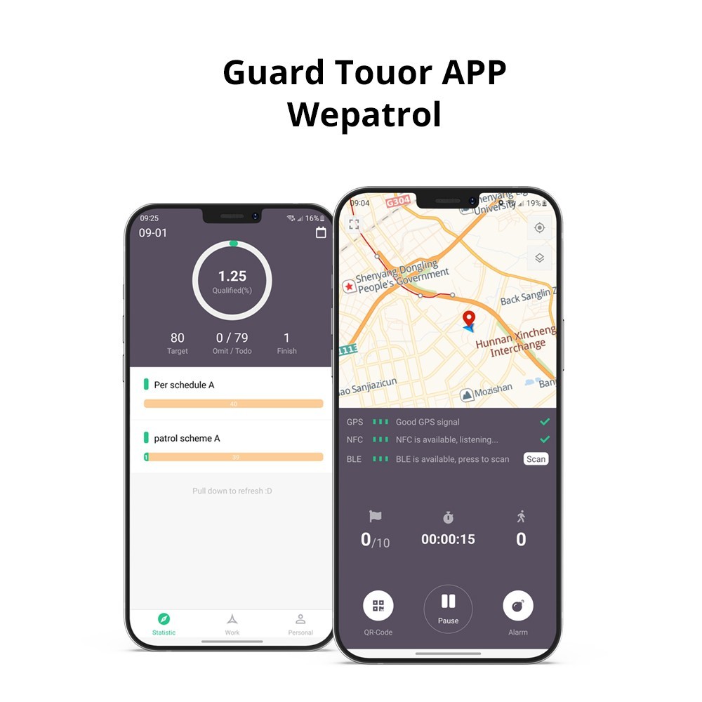 JWM Wepatrol Phone Patrol APP for Device Setting, 1 Month Permission