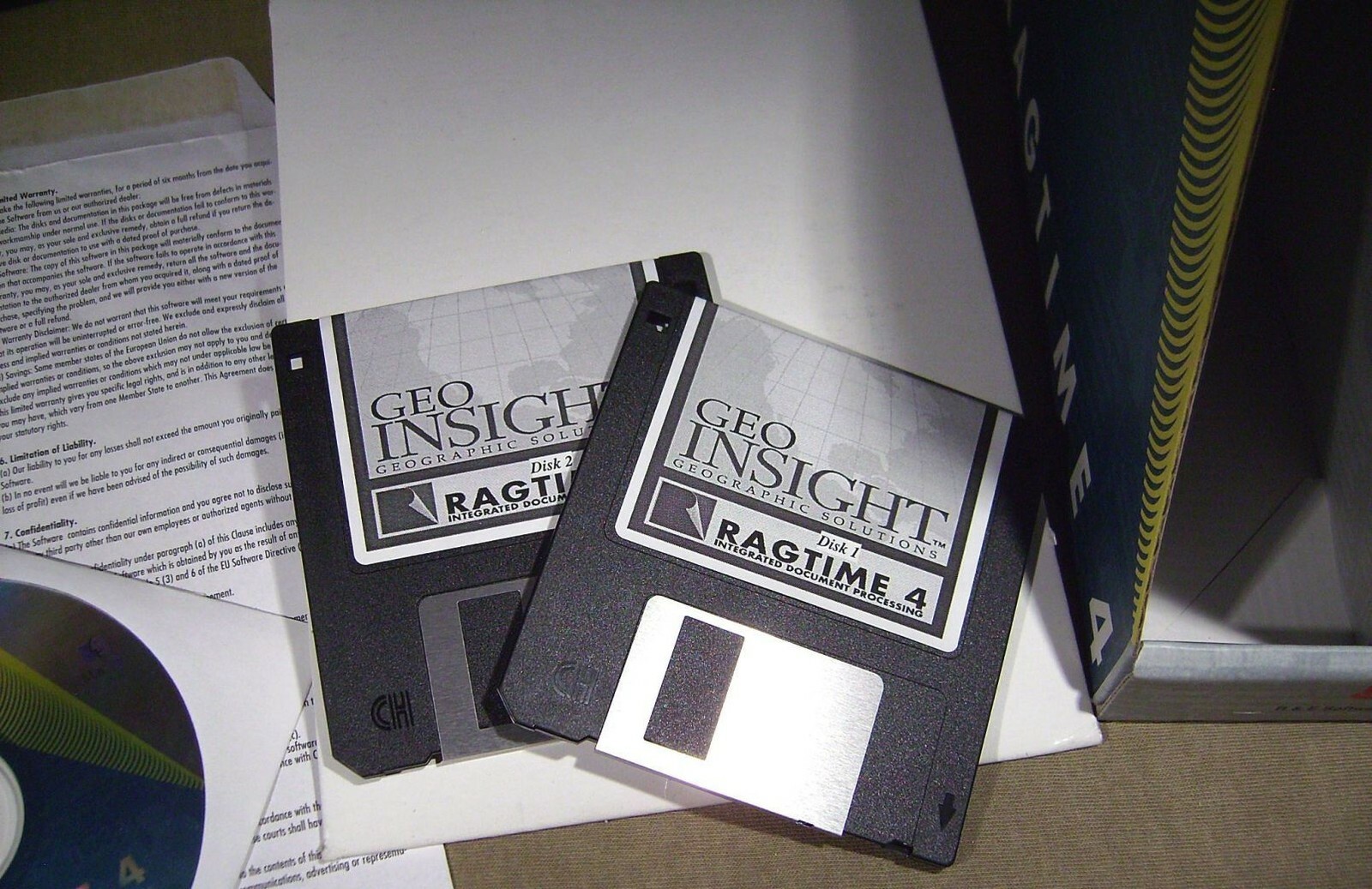 Ragtime 4.2 Integrated Document Processing with Geoinsight Software Mac Vintage