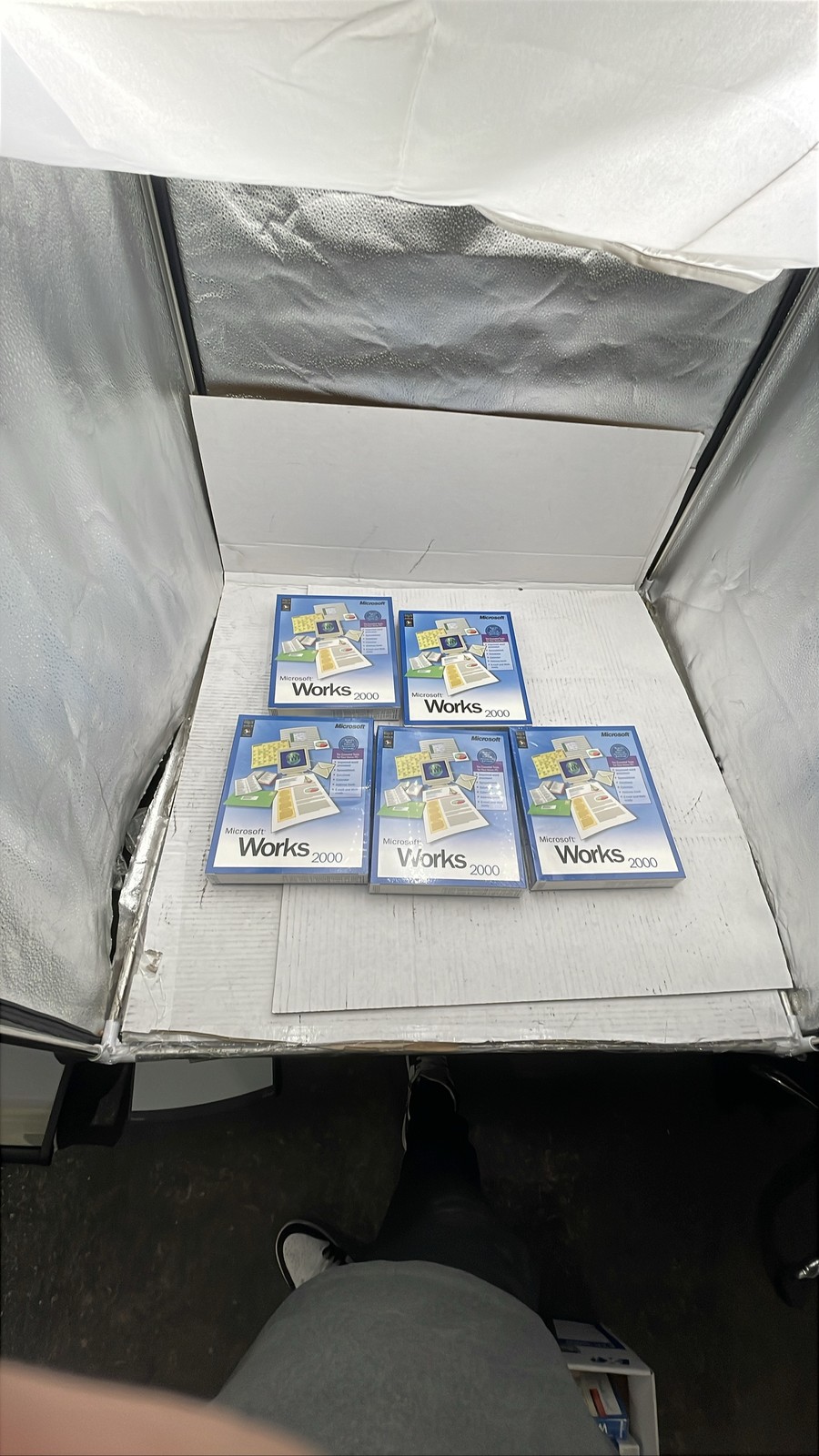 Microsoft Works 2000 070-01290 Windows 95 98 NT CD-ROM Lot of 5 SEALED NEW