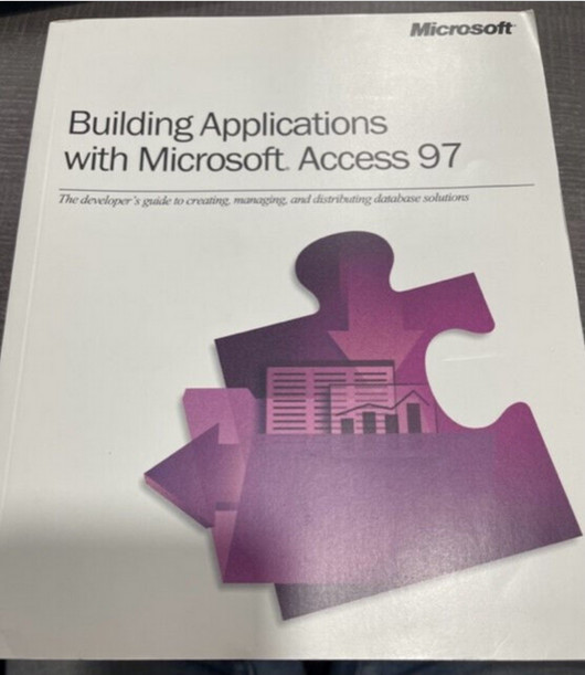 MICROSOFT ACCESS 97 UPGRADE Data Management System missing CD