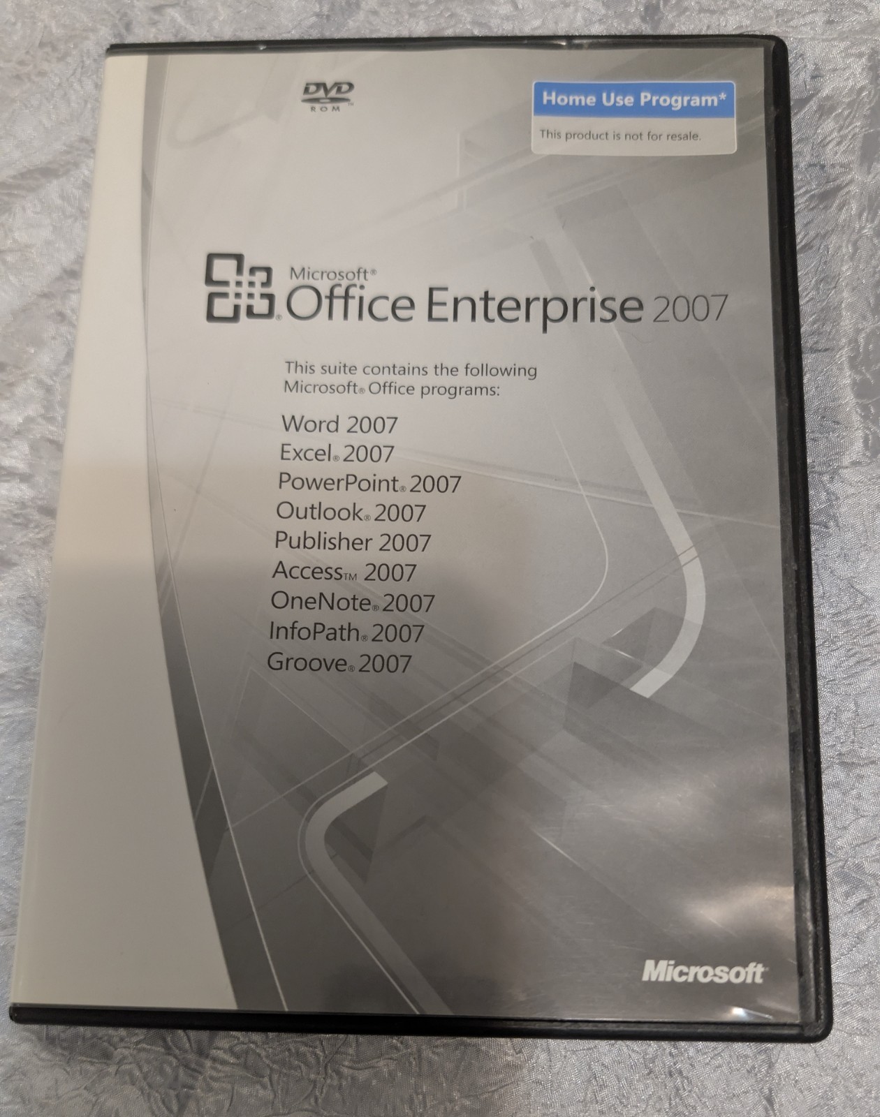 Microsoft Office Enterprise 2007 Home Use Program w/ Excel, Word, & Keycode *FS*