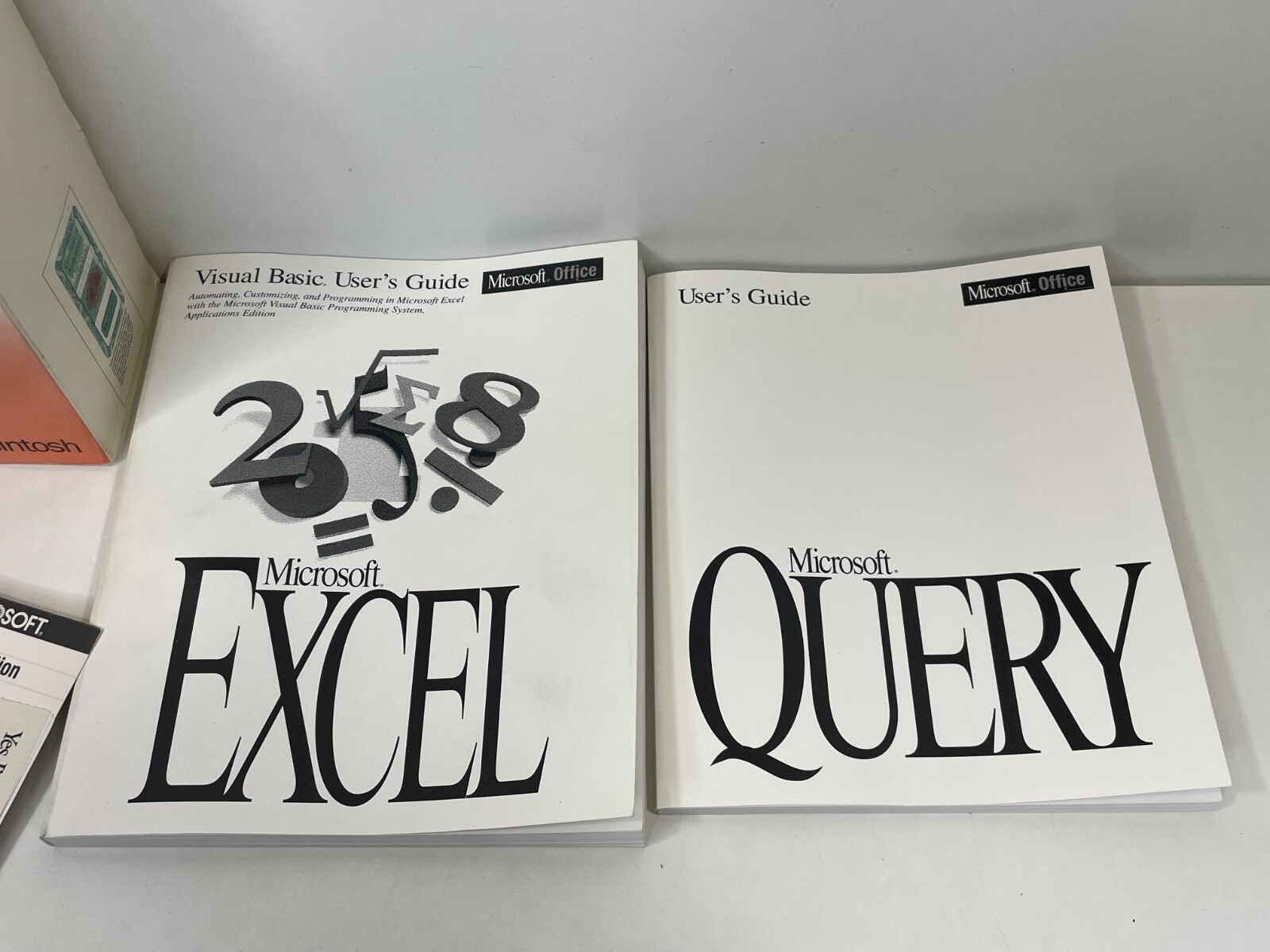 Vintage Microsoft Excel 4.0 Floppy Disks (14-Disks) for Macintosh Software 1985