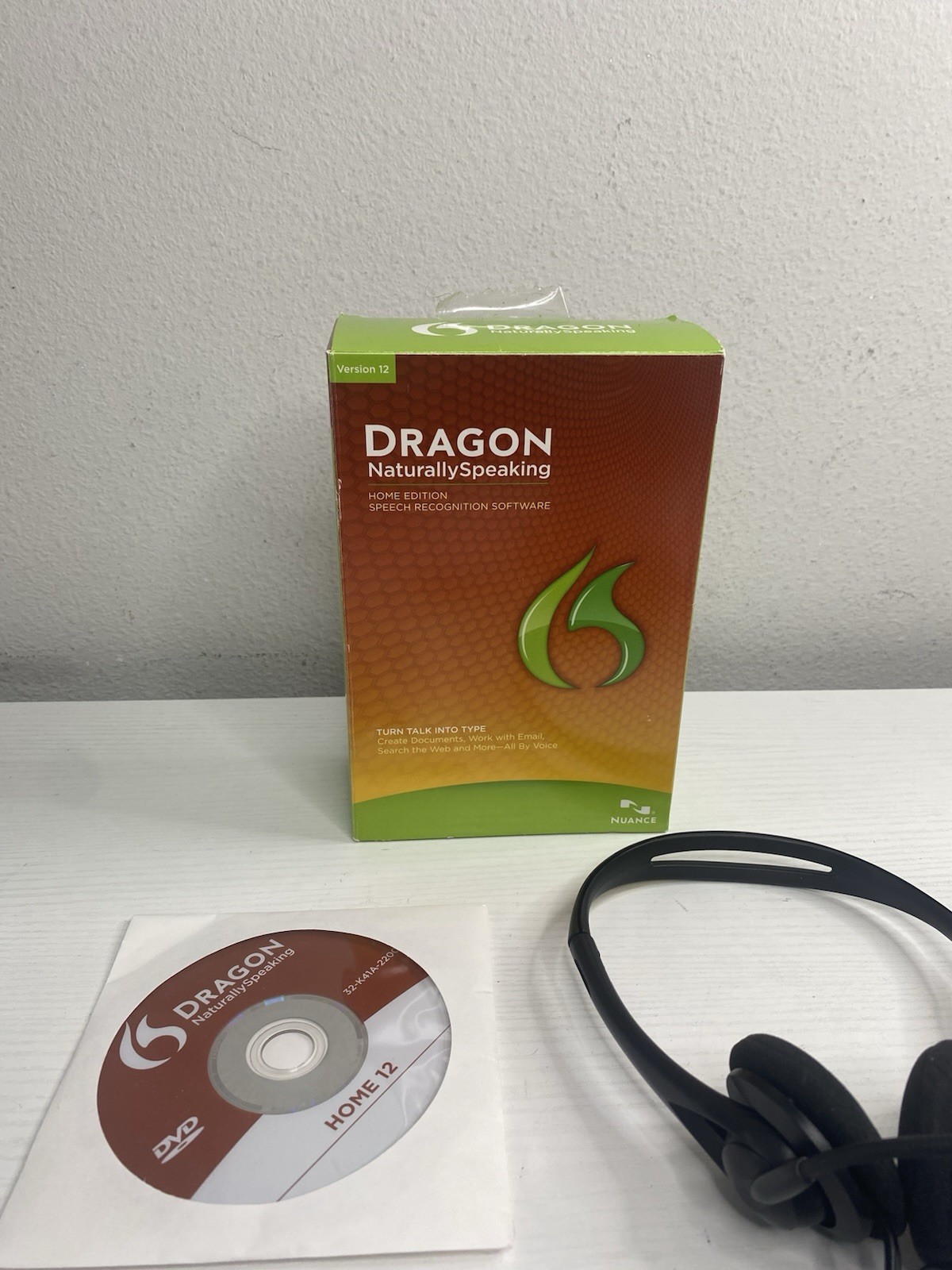 Dragon Naturally Speaking Home Edition Speech Recognition Version 12