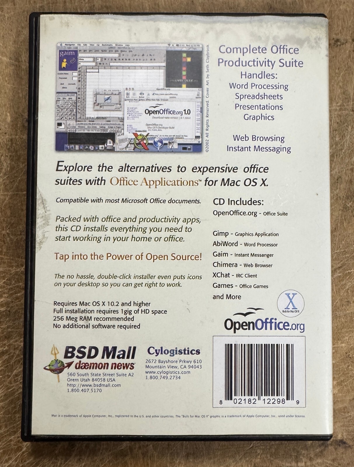 OpenOffice.org Office Applications For Mac OSX