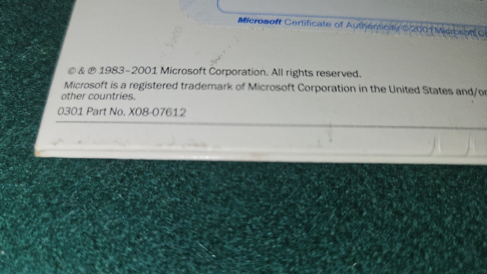 Microsoft Office XP Small Business Windows w/ Product Key 2002 2 Discs