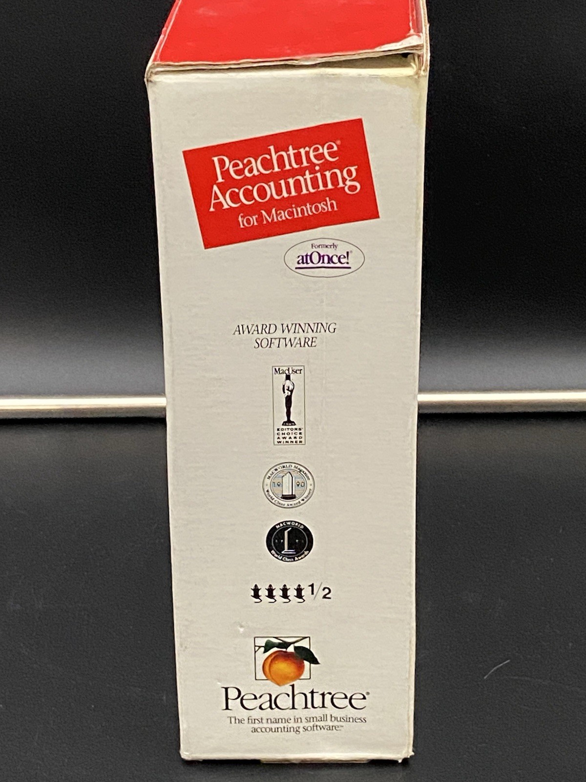 Peachtree Accounting for MAC Version 2.0 Vintage Software Floppy 1992