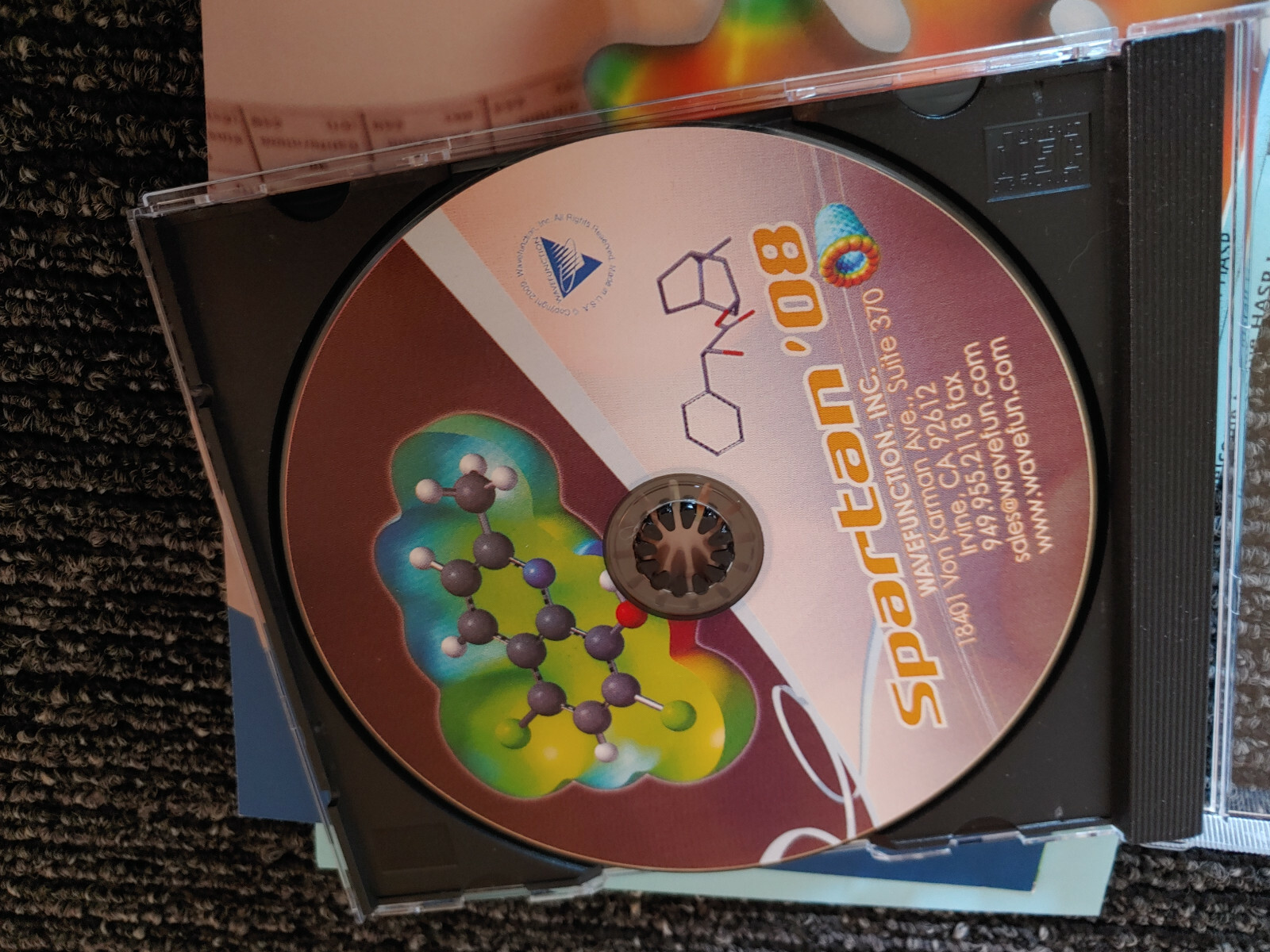 Spartan ’08 Macintosh edition Wavefunction chemistry education software Q-CHEM