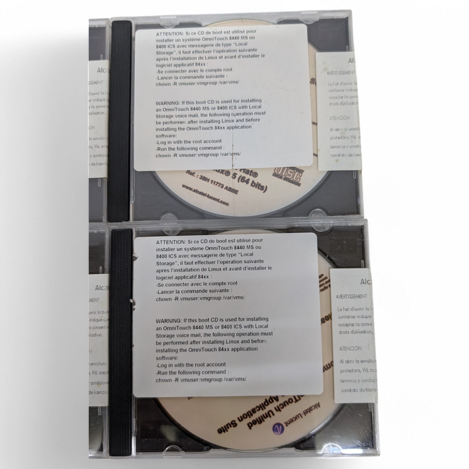 Alcatel-Lucent OmniTouch 8400 ICS Text-To-Speech R6.x Software CD Total 14 Discs