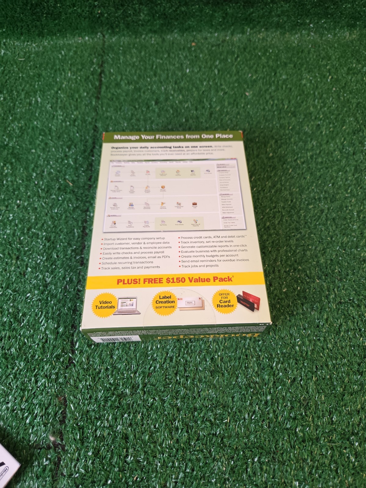 My software Bookkeeper. Manage Business Finances. Windows XP, Vista, 7, 8, 10