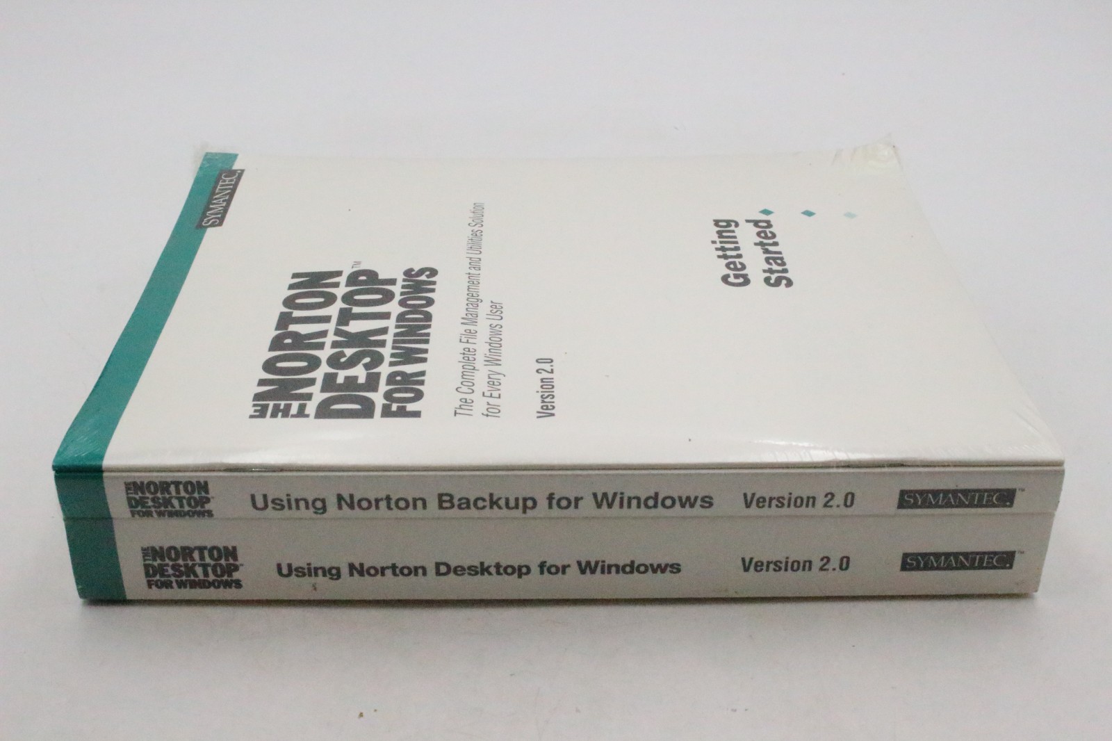 Symantec The Norton Desktop for Windows Utilities Software V2.0 RETAIL BIG BOX