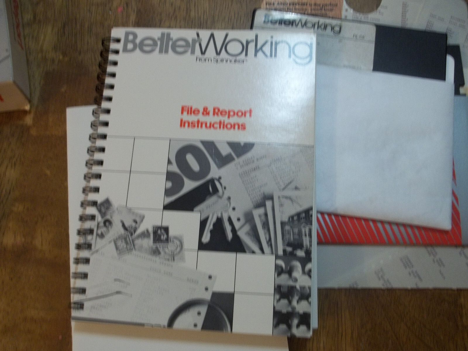 Commodore 64/128 – Better Working File &Report Spinnaker * VTG 1986