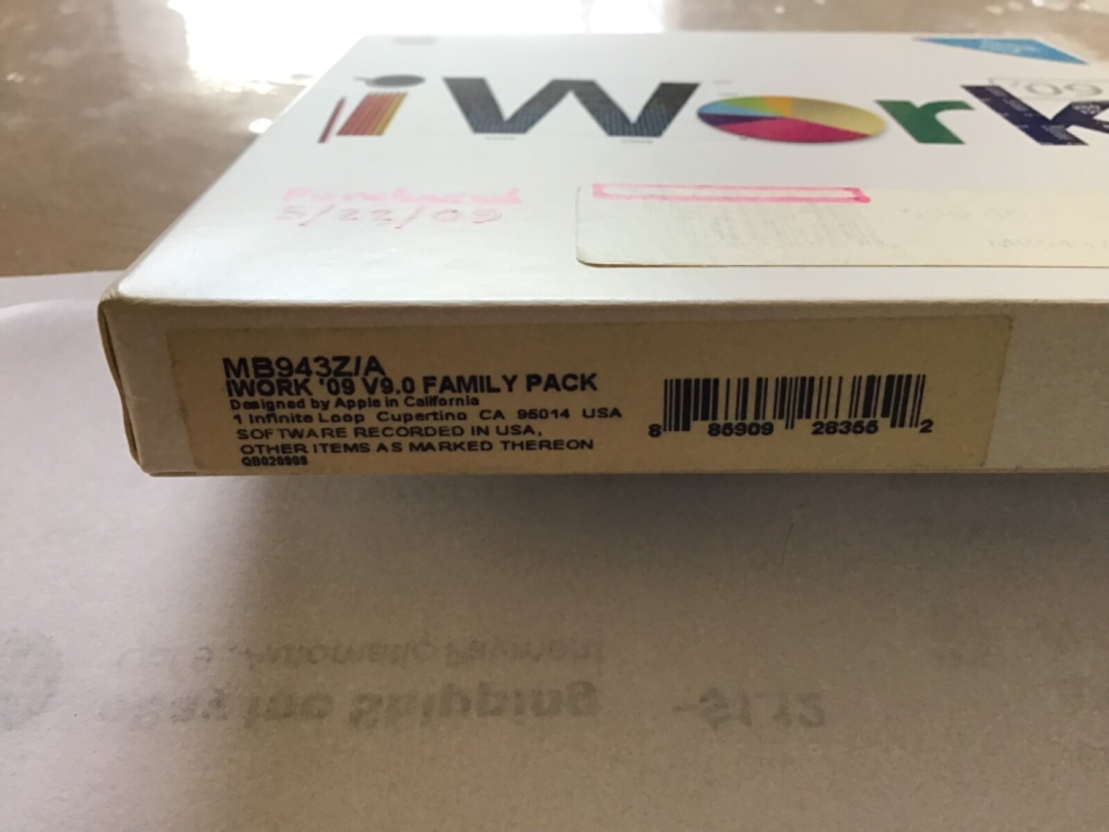 apple iwork 09