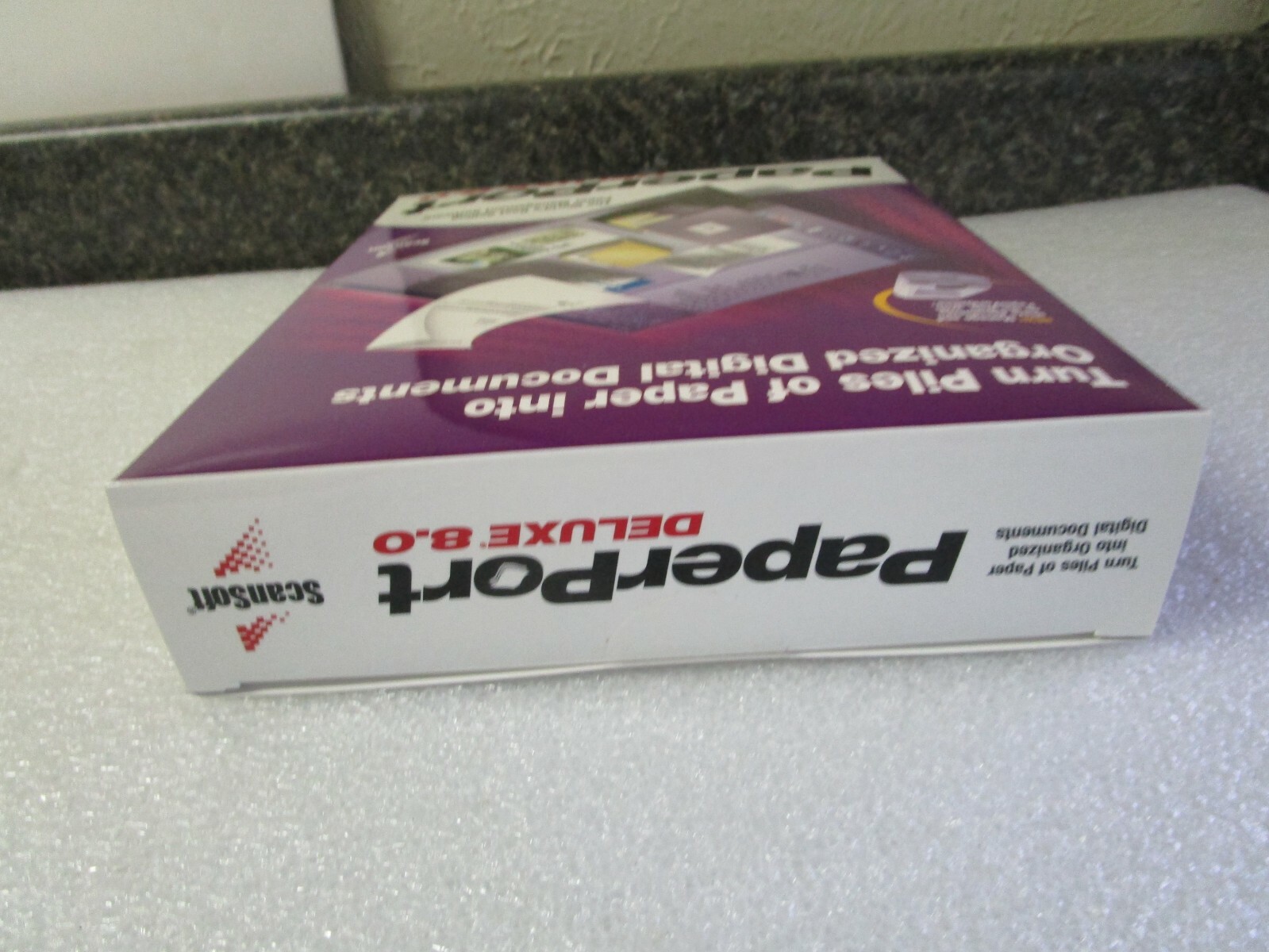 ScanSoft Paperport Deluxe 8 New In Sealed Retail Box!