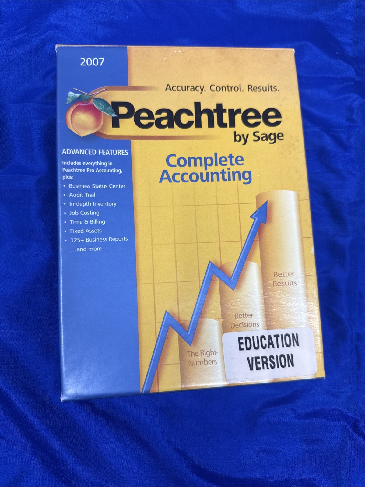 Sage Peachtree Complete Accounting 2007 Complete In Box