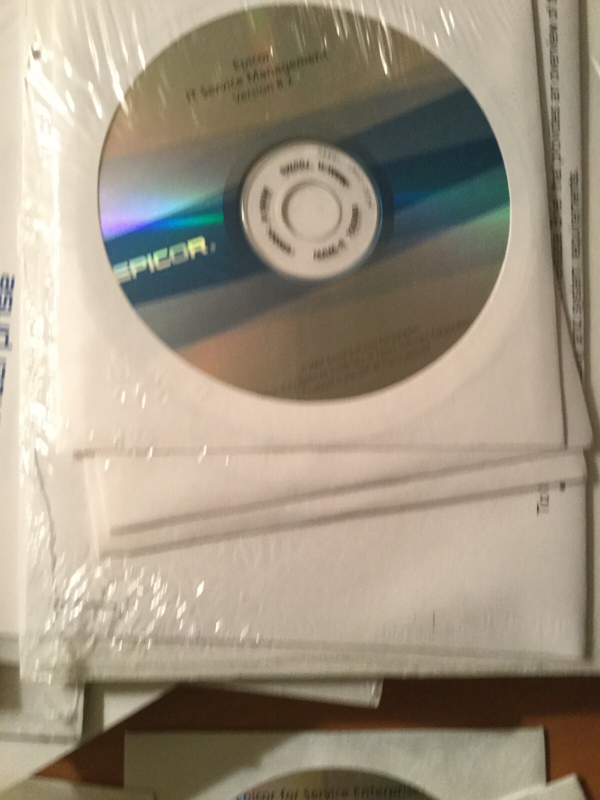 BRAND NEW. Epicor For Service 8.1 8.2 CDs. Still In Shrink Wrap.