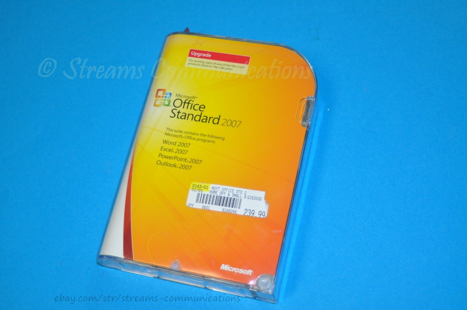 Microsoft Office 2007 Standard (Upgrade) Version With Product Key (SC1)