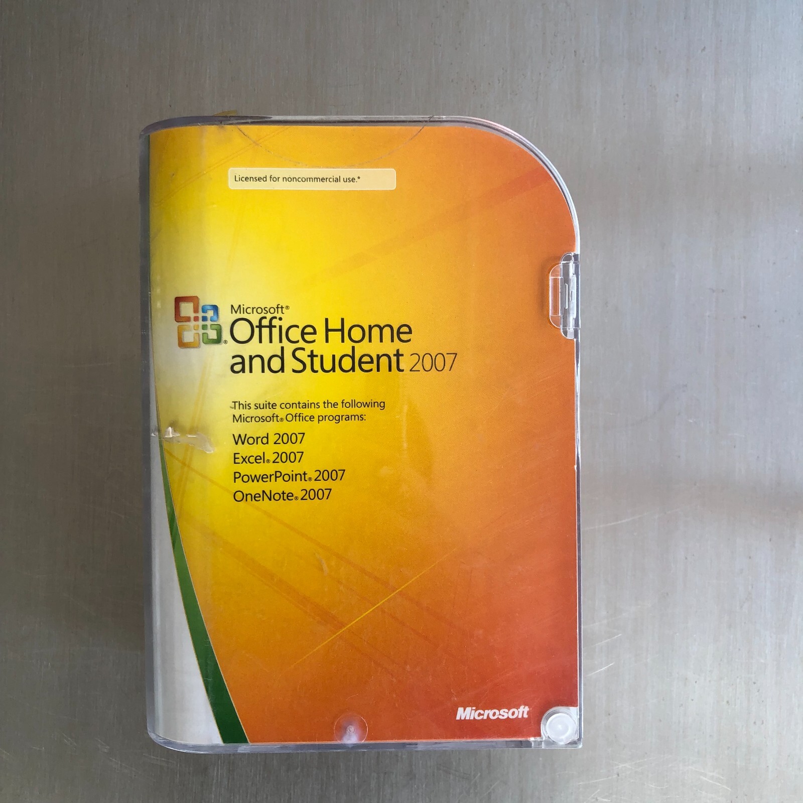 Microsoft Office Home and Student 2007 Word Excel PowerPoint OneNote