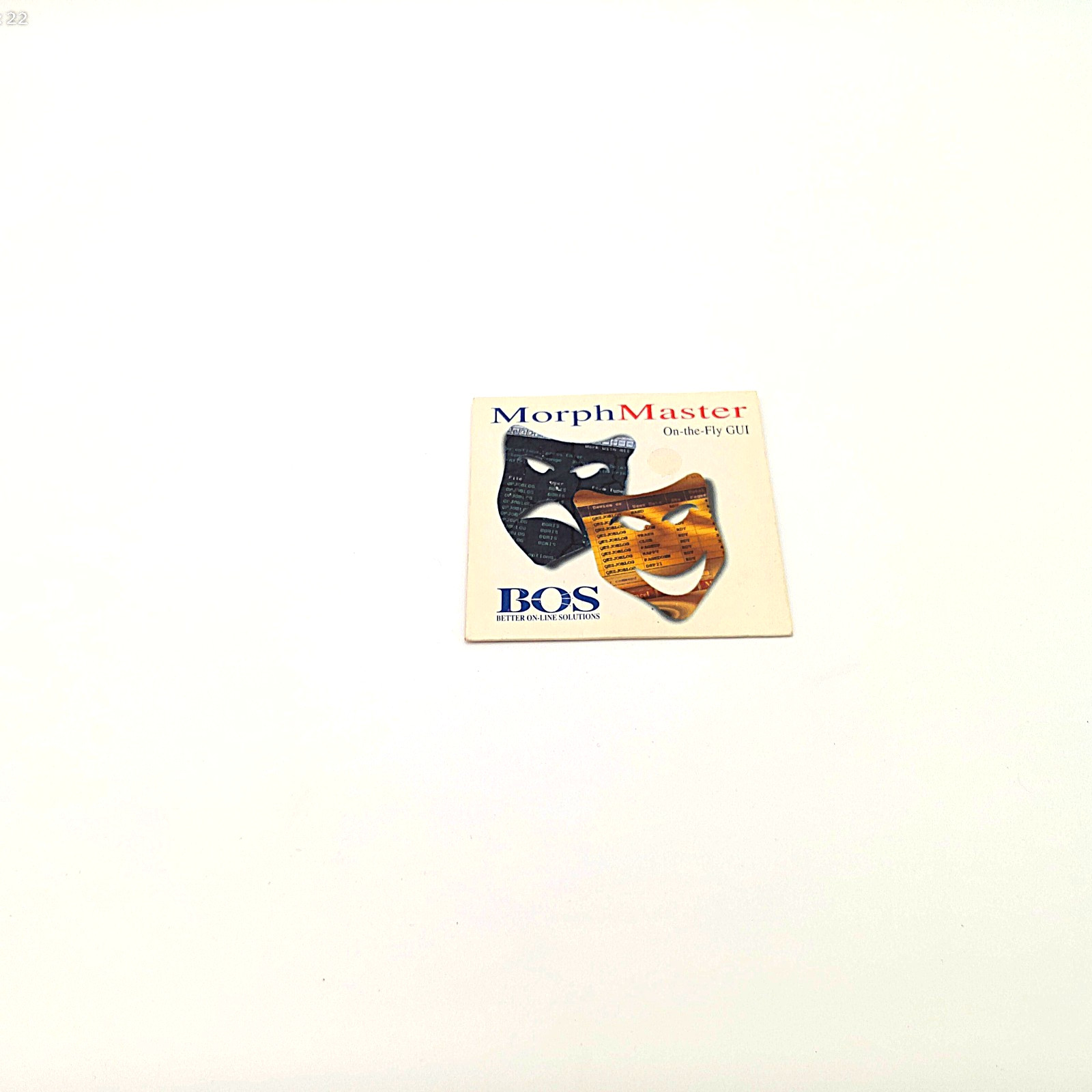 Vintage Morph Master On-the-Fly GUI BOS Software Compact Disk