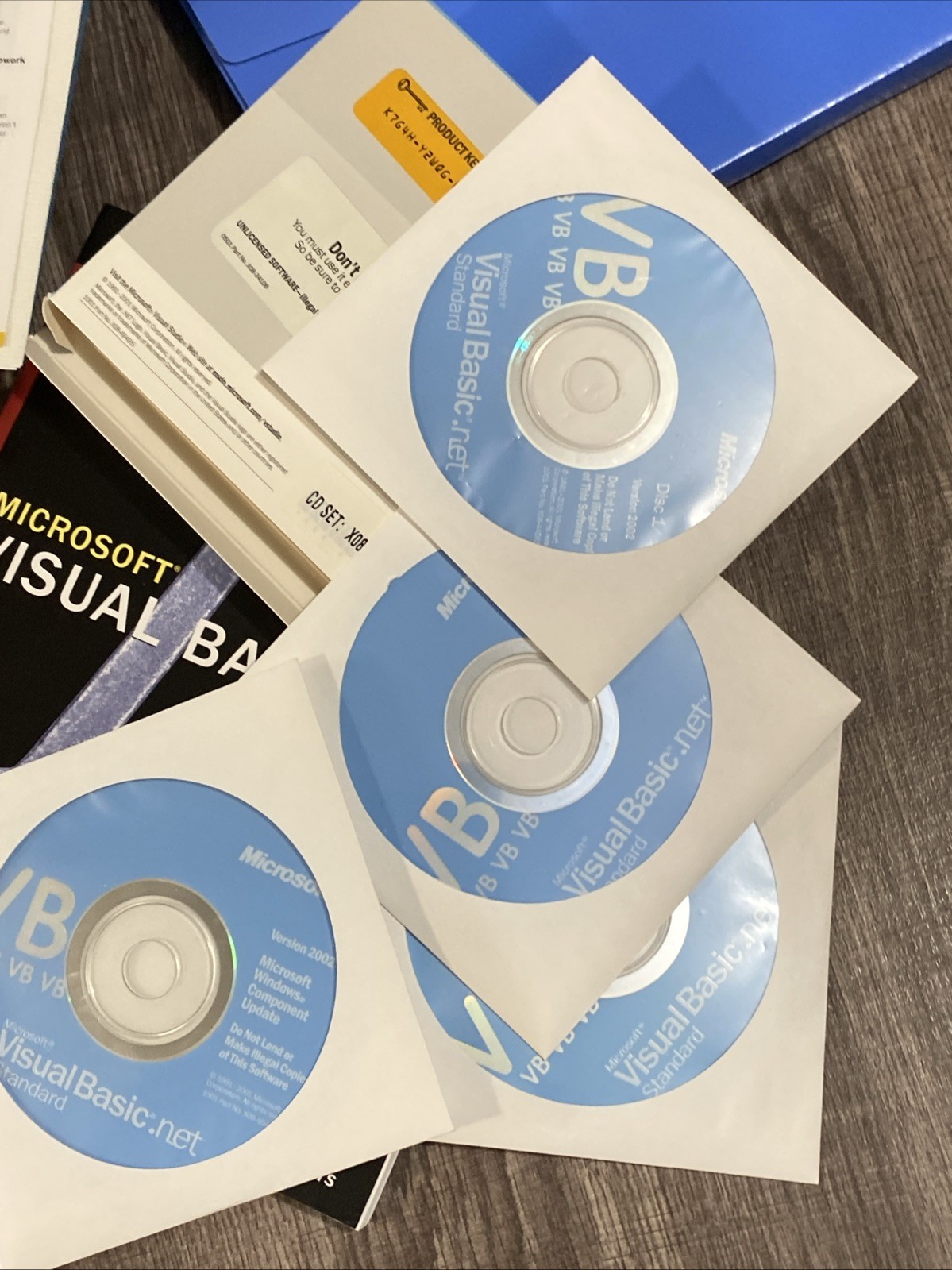 Microsoft Visual Basic .net Standard 2002 Open Box Complete