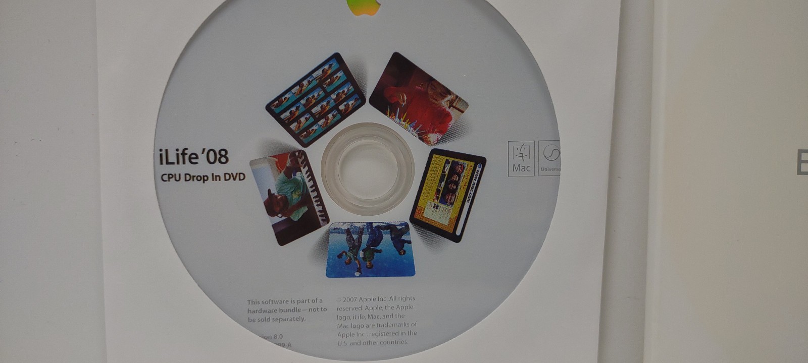 Apple iLife 2008 I Work CD MacBook Pro Book