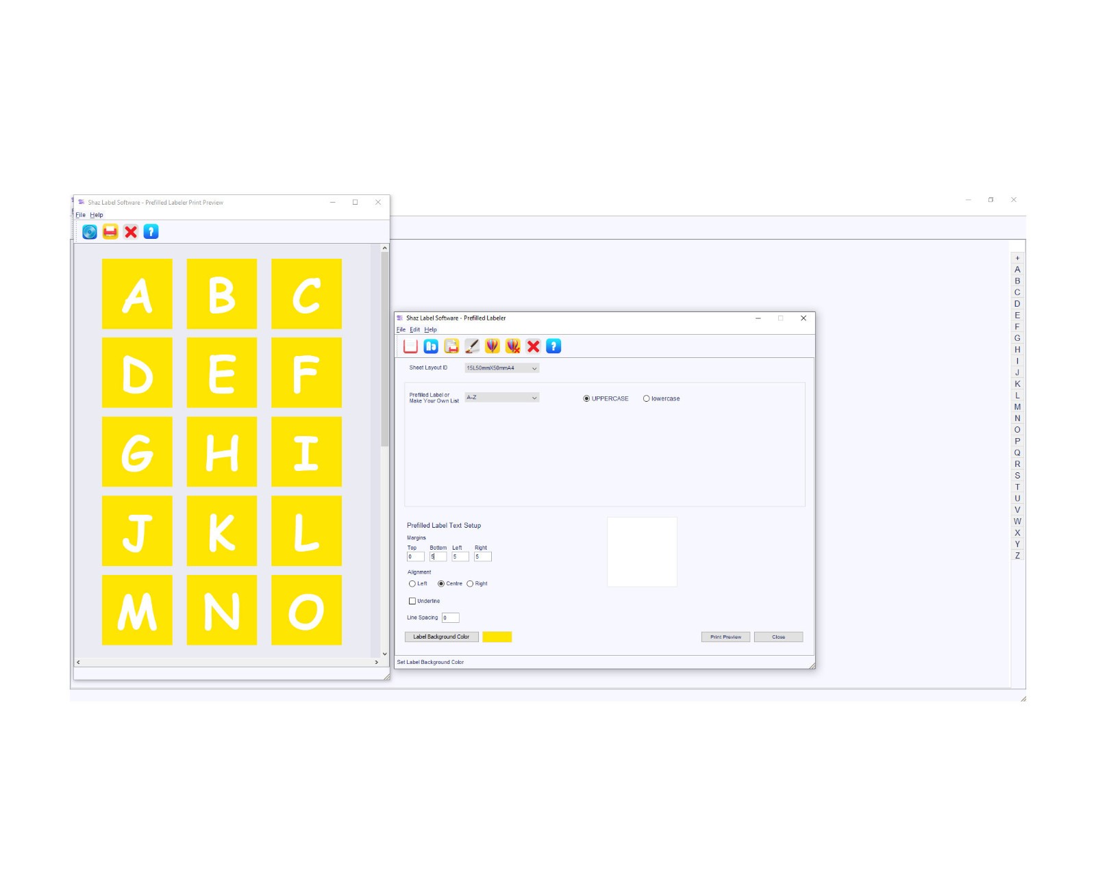 Label Maker Shaz Label Software Printer Shipping Address Design App AT SOFT04
