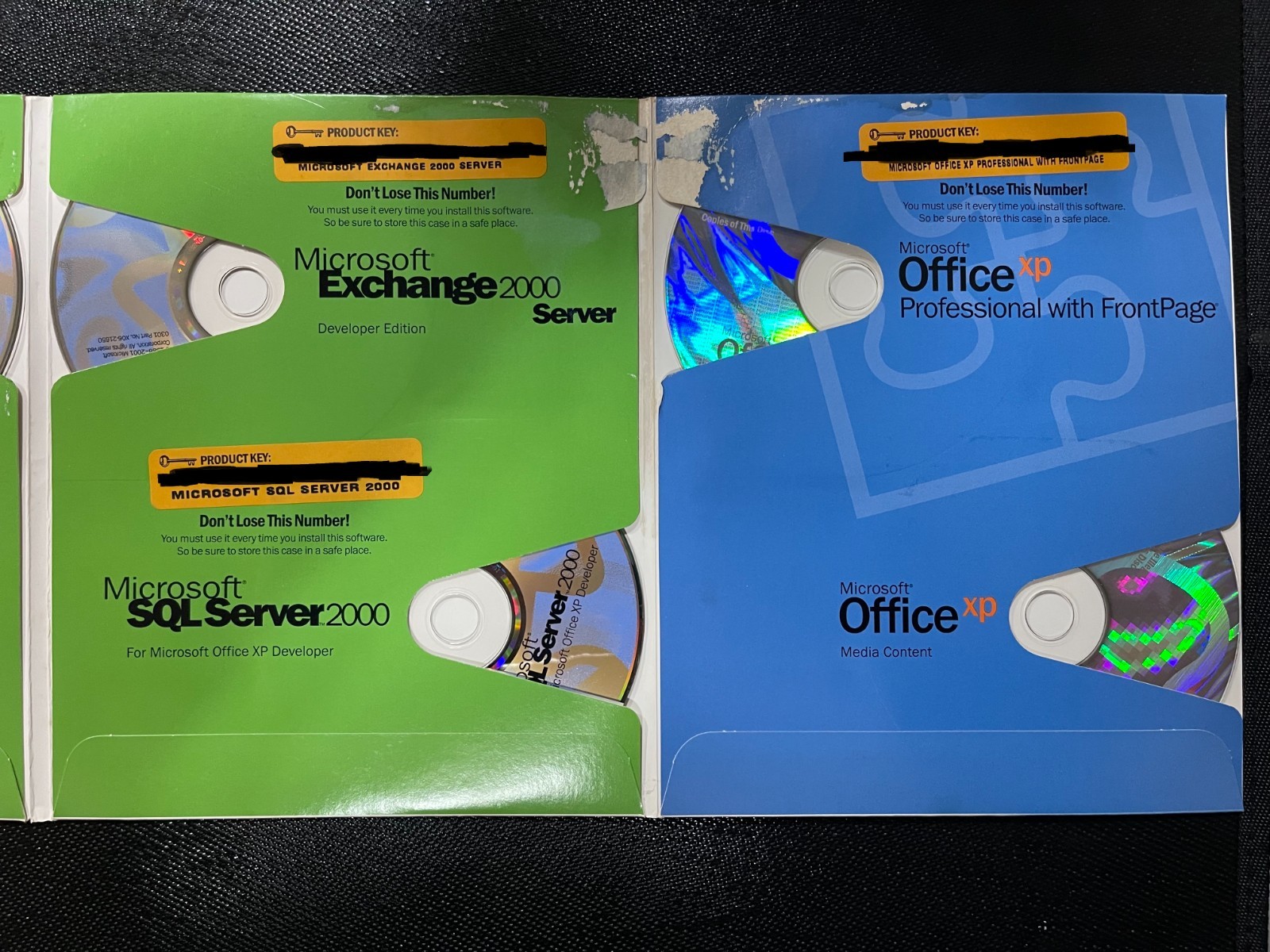 Microsoft Office Professional XP Developer – FULL VERSION – w/ Product Keys