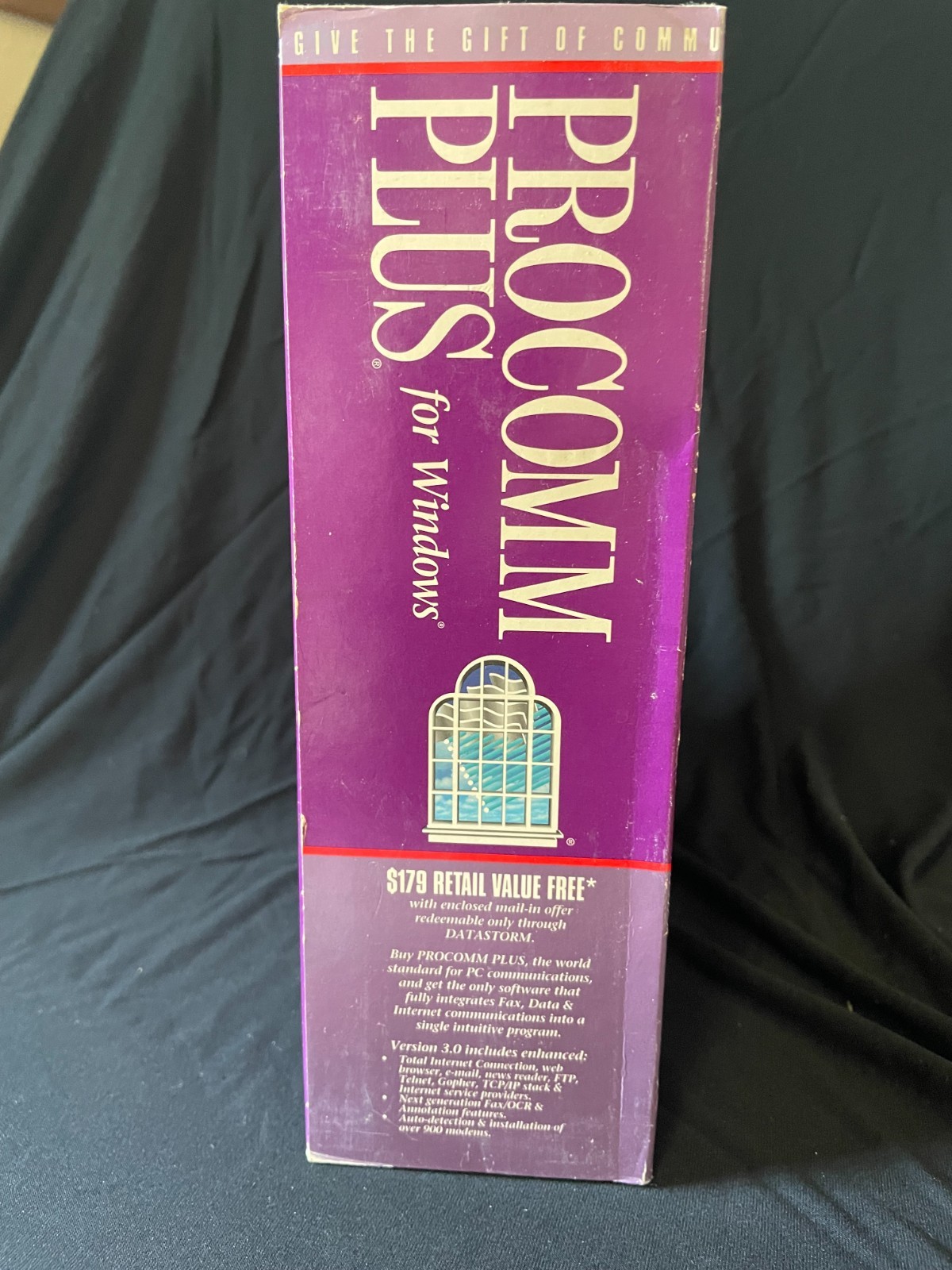 Vintage Procomm Plus for Windows – Intuitive Data & Fax Communications Software