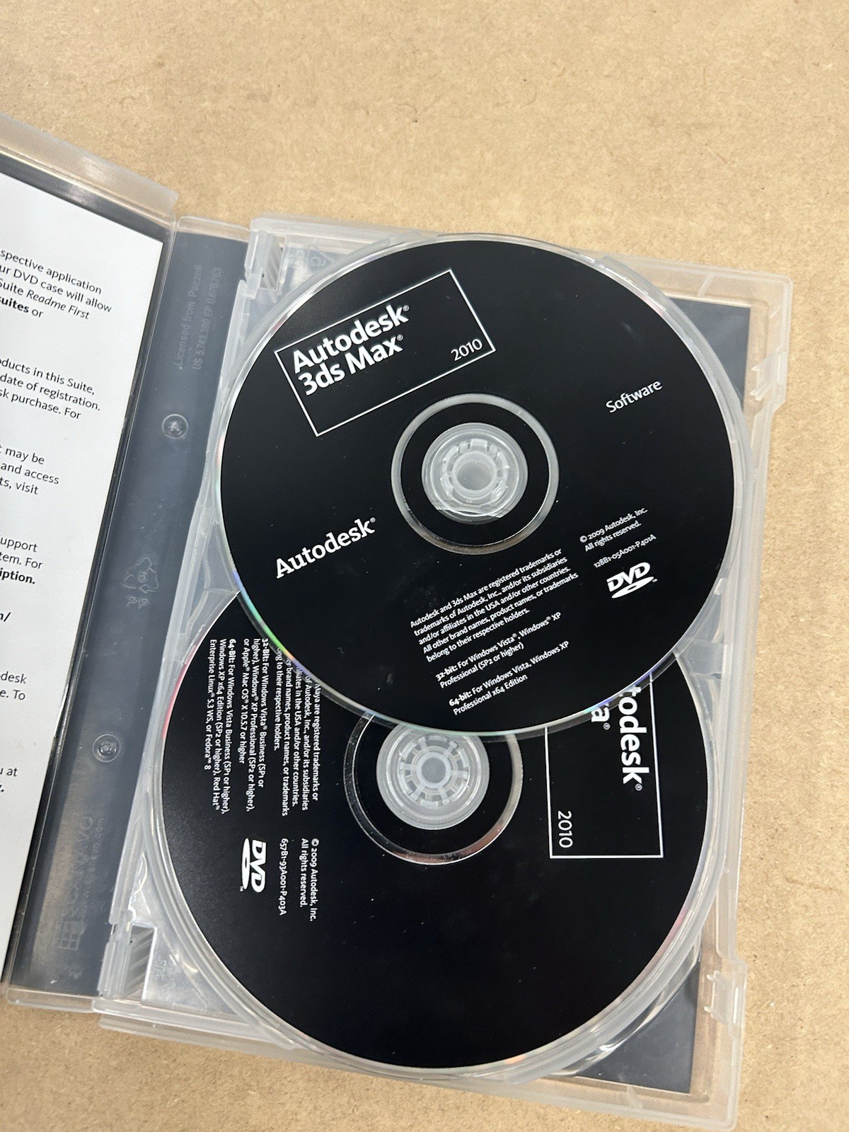 Autodesk Education Suite for Entertainment Creation 2010 Set With Serial/Key