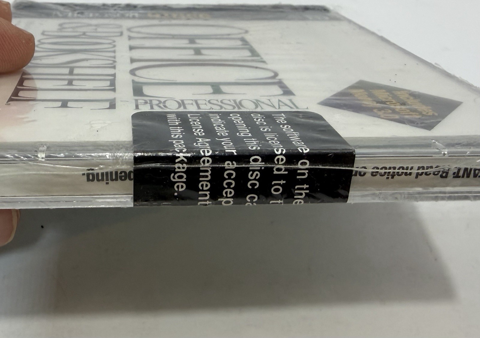 Vintage Sealed MS Office Professional Bookshelf 94 Win 3.1 95 CD OEM Money 3.0