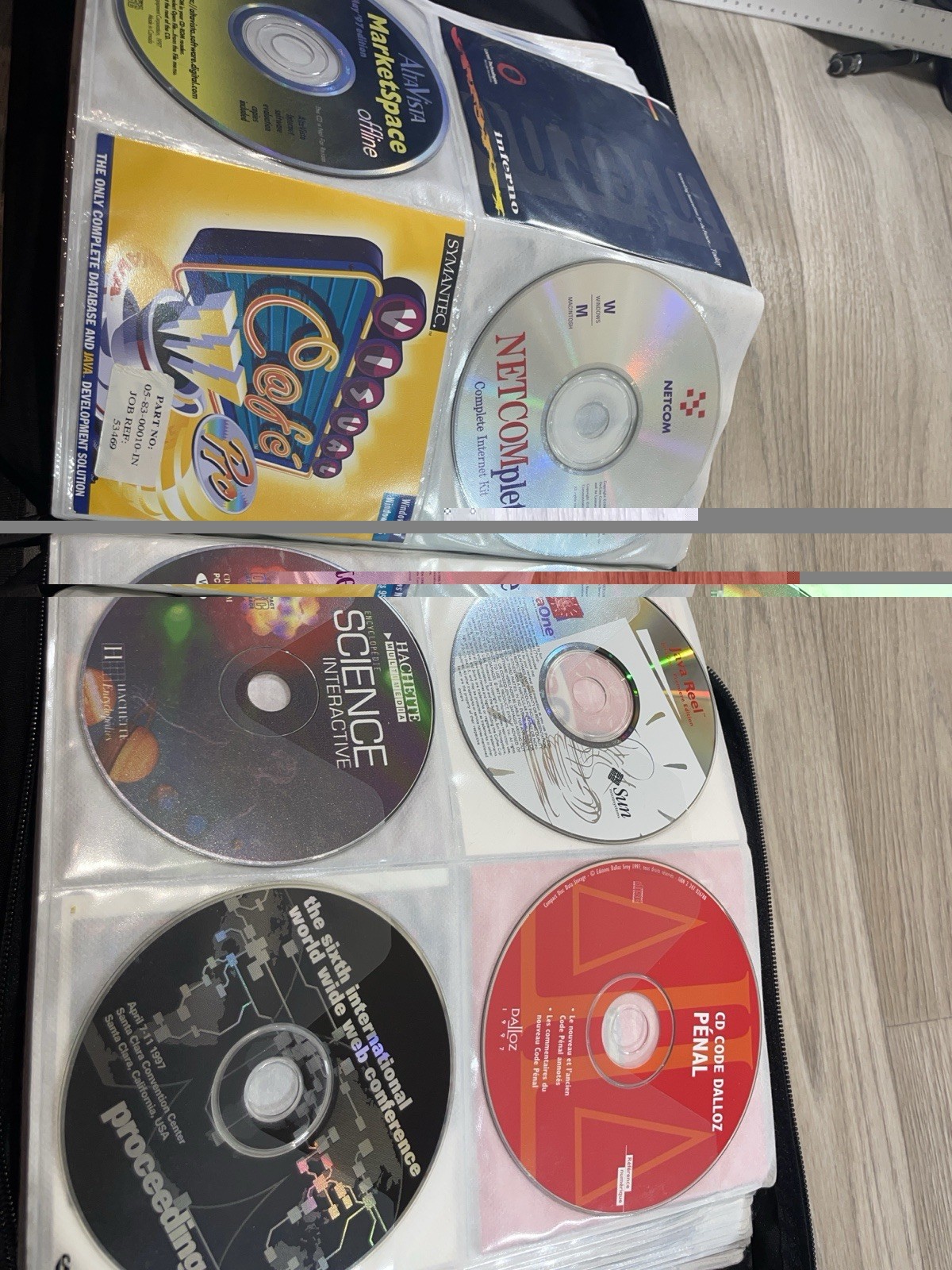 LOT OF 50 + SOFTWARE CD’s: IBM, Microsoft, Adaptec, Bionicle, Sound France CD