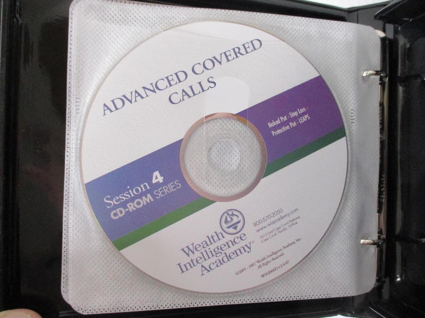 Advanced Covered Calls; Option Basics & More; Wealth Intelligence (2007 – 4 CDs