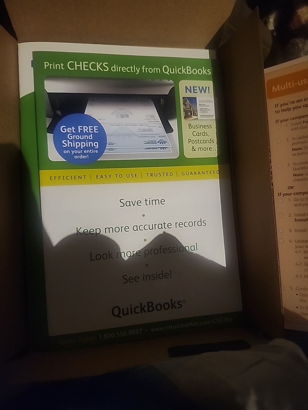 Intuit QuickBooks Accounting Pro 2009 for Win XP Vista