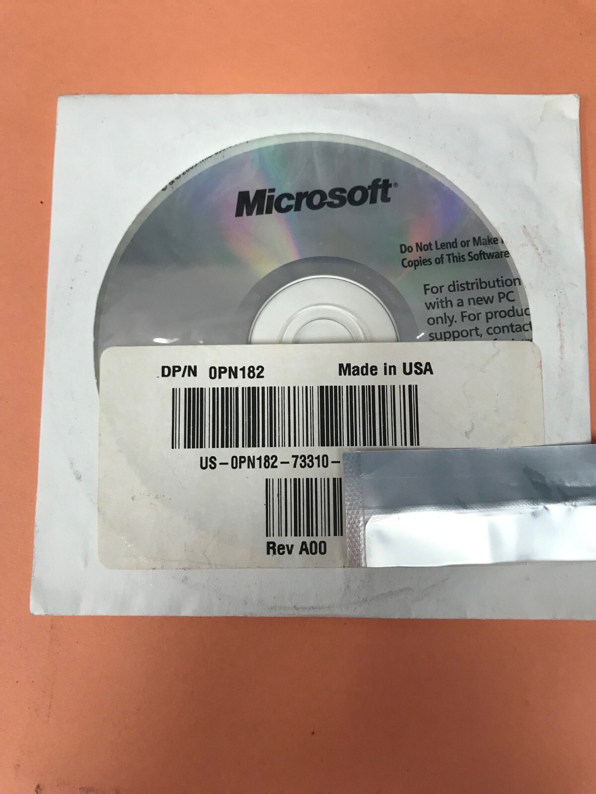 ✨ 2005 Microsoft Works 8.5 Software CD Disc With Tracking Number✨
