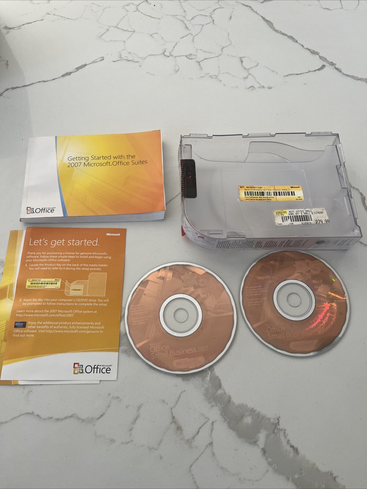 Microsoft Office Small Business Edition 2007 UPGRADE w/ Product Key Genuine!!!