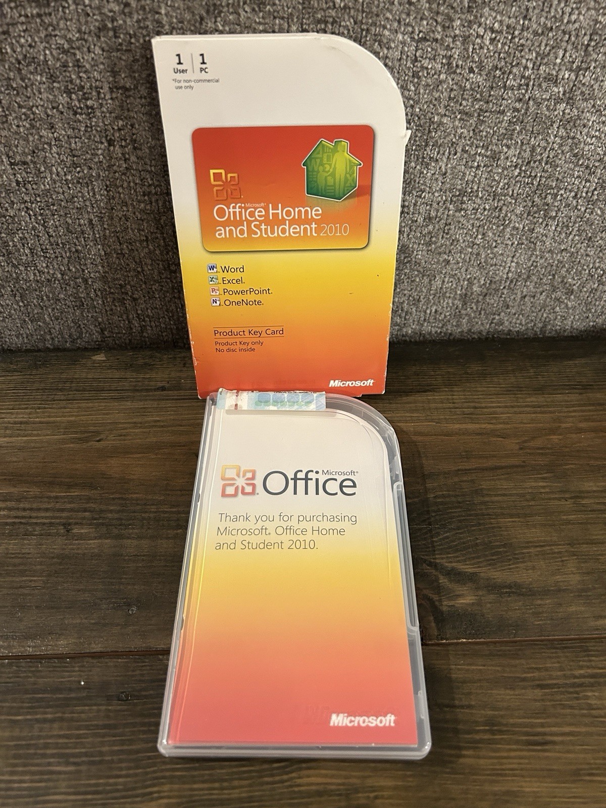 Microsoft Office Home and Student 2010 Product Key Only & Original Packaging