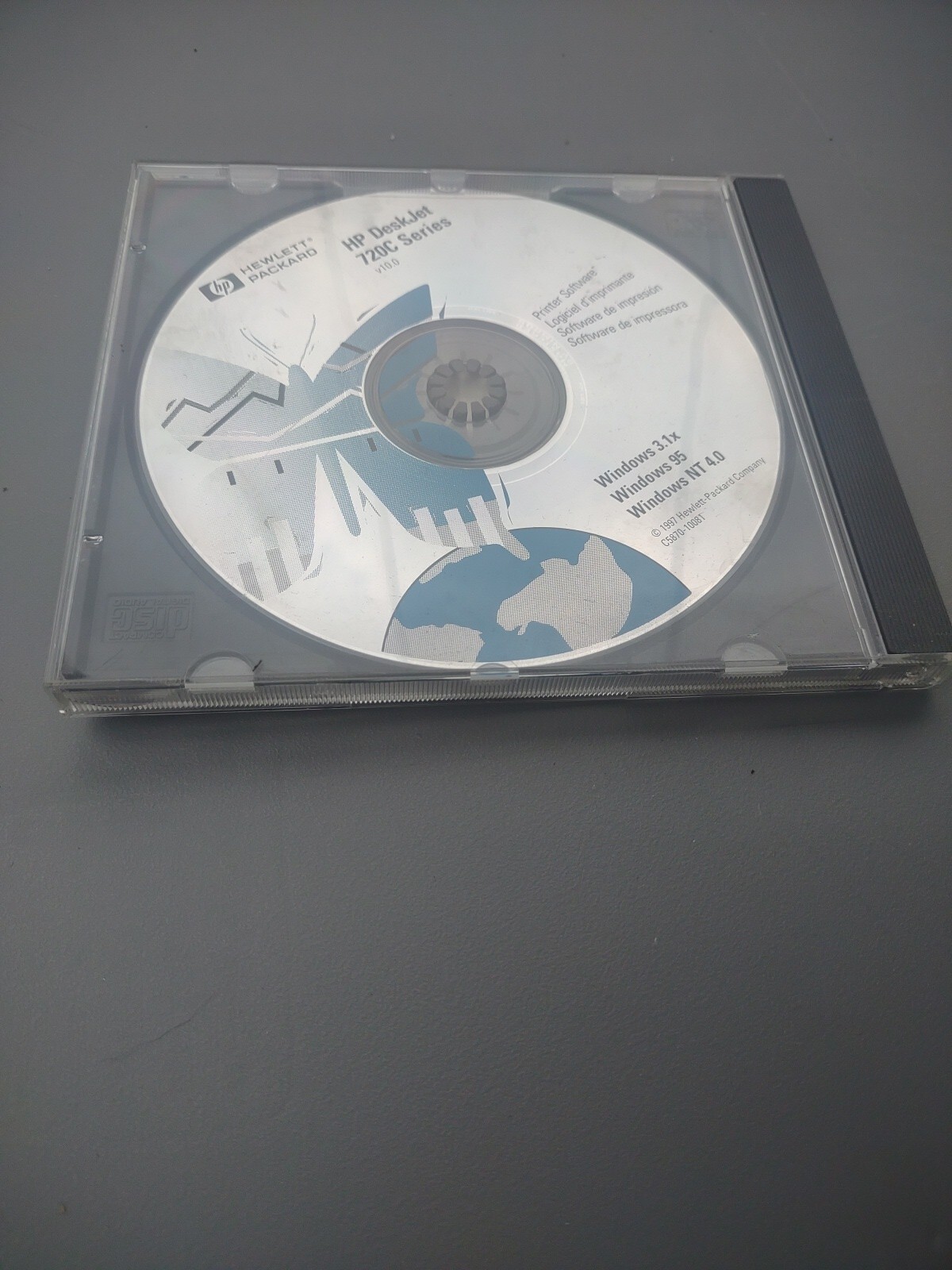 Vintage HP DeskJet 720C Series v 10.0 Printer Software Disc