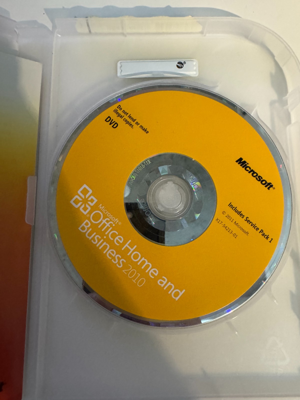 Microsoft Office Home and Business 2010 Windows 1 Disc With Product Key