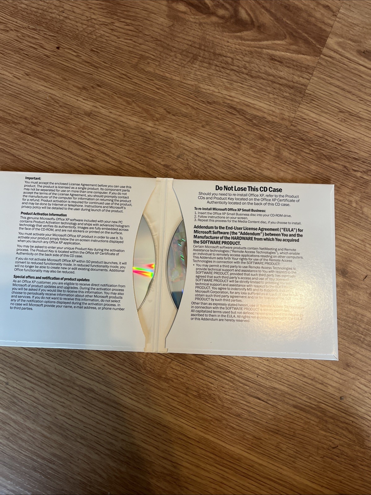 Microsoft Office XP Small Business Version 2002 with Product Key