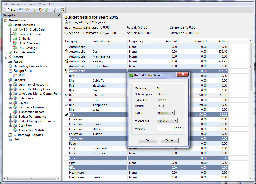 Money Management Banking Accounting Personal Finance Money CSV QIF Import