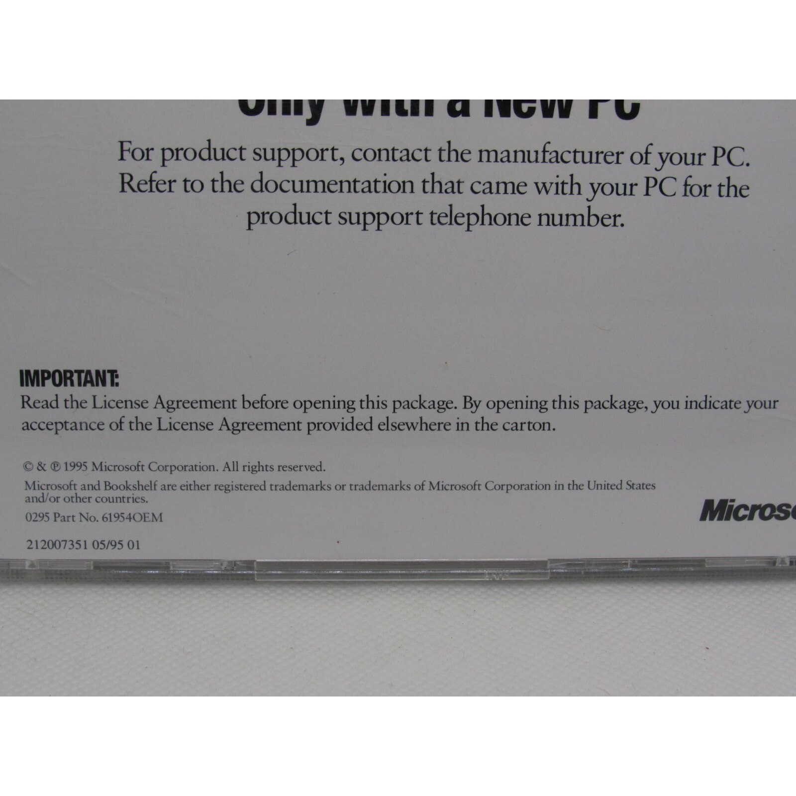 Microsoft Bookshelf ‘95 Edition Designed for Mac OS