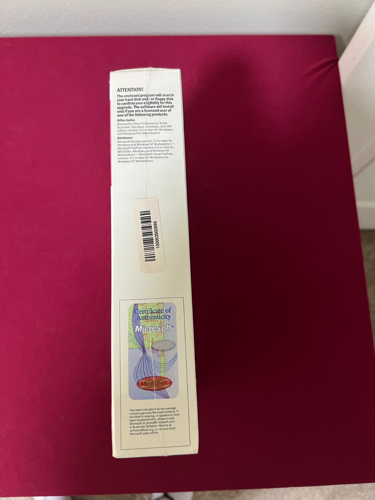 Microsoft Access 2000 (Unopened Factory Sealed)