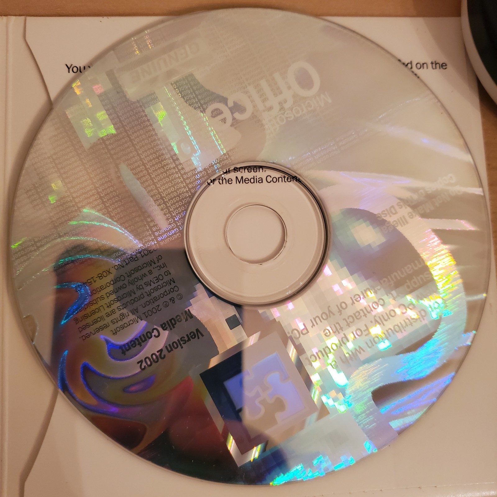 Genuine 2001 Microsoft Office XP Small Business Edition SBE With Key And 2 Discs