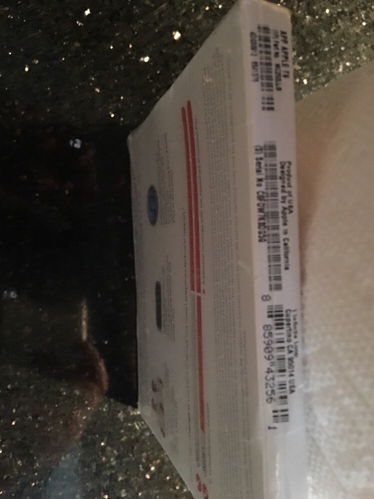 AppleCare Protection Plan Apple TV MC252LL/B New Sealed Dented Box