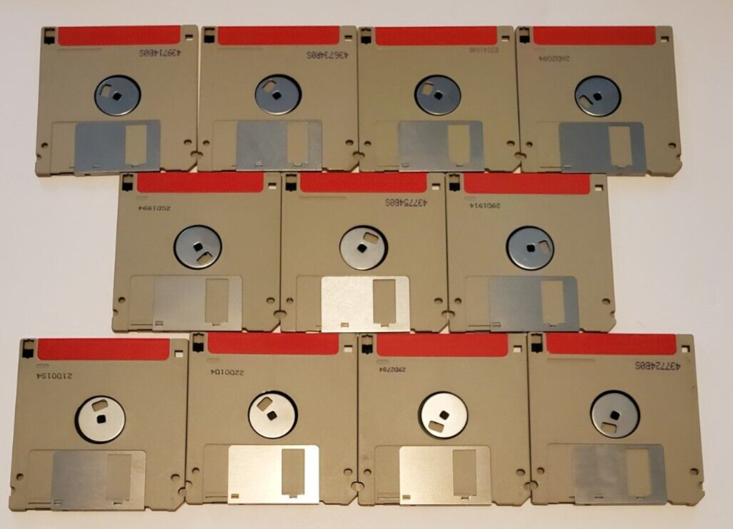 Novell WordPerfect for Windows lot of 11 – 3.5″ HD Diskettes – 1994
