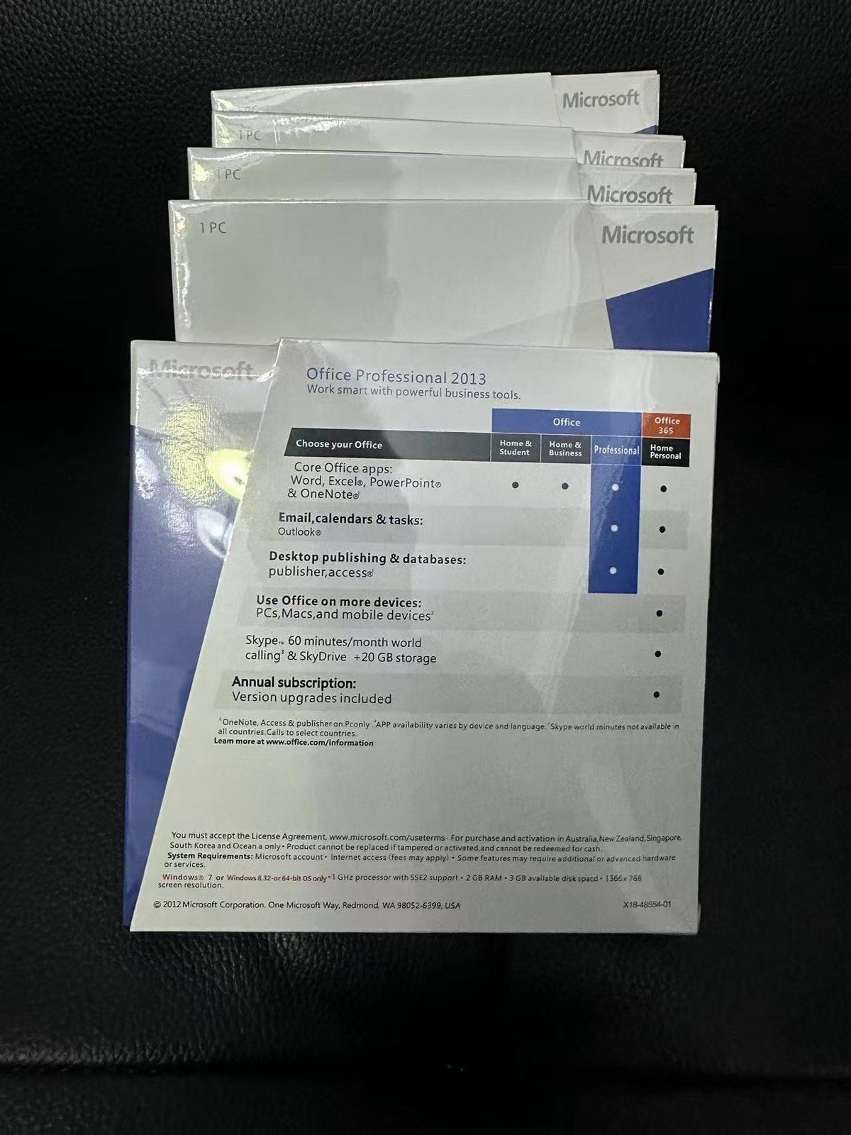 Microsoft Office Professional 2013 FULL Retail VERSION For 5PCs-Verified Key New