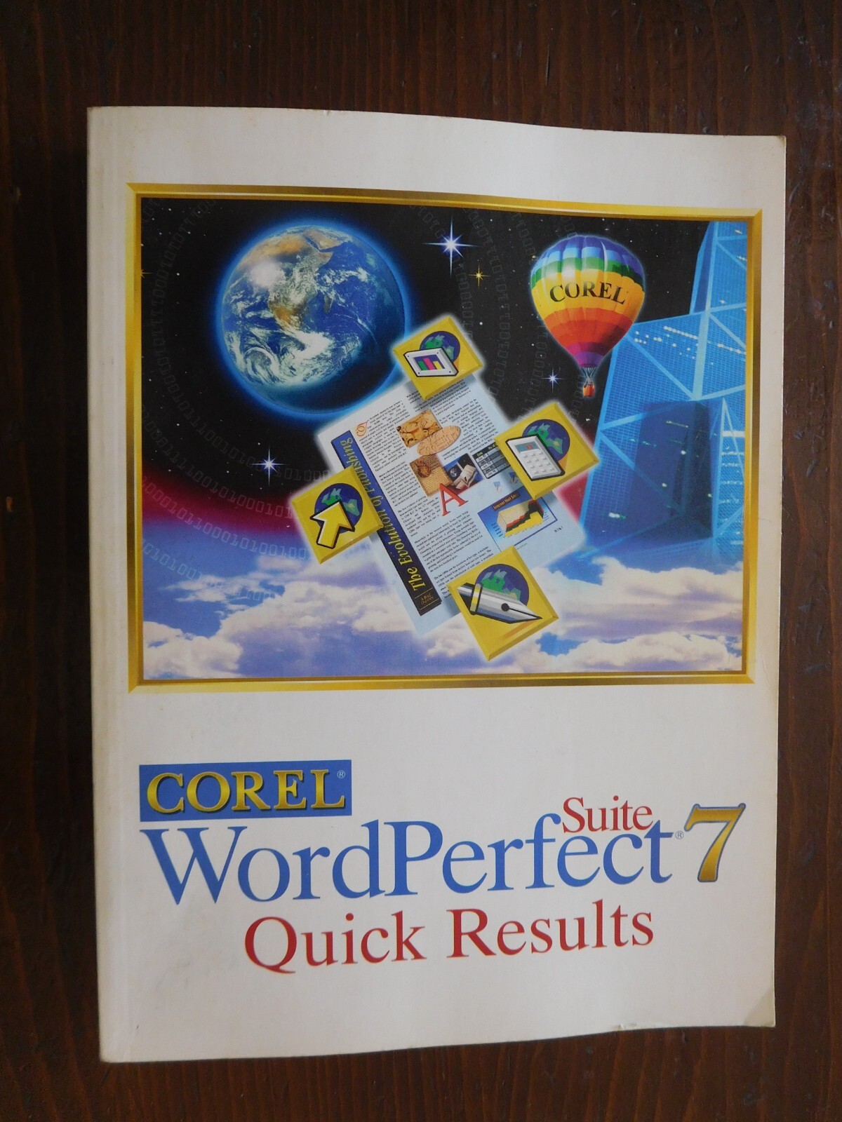 Corel WordPerfect Suite 7: Windows – CD, Quick Results & Lessons/Solutions books