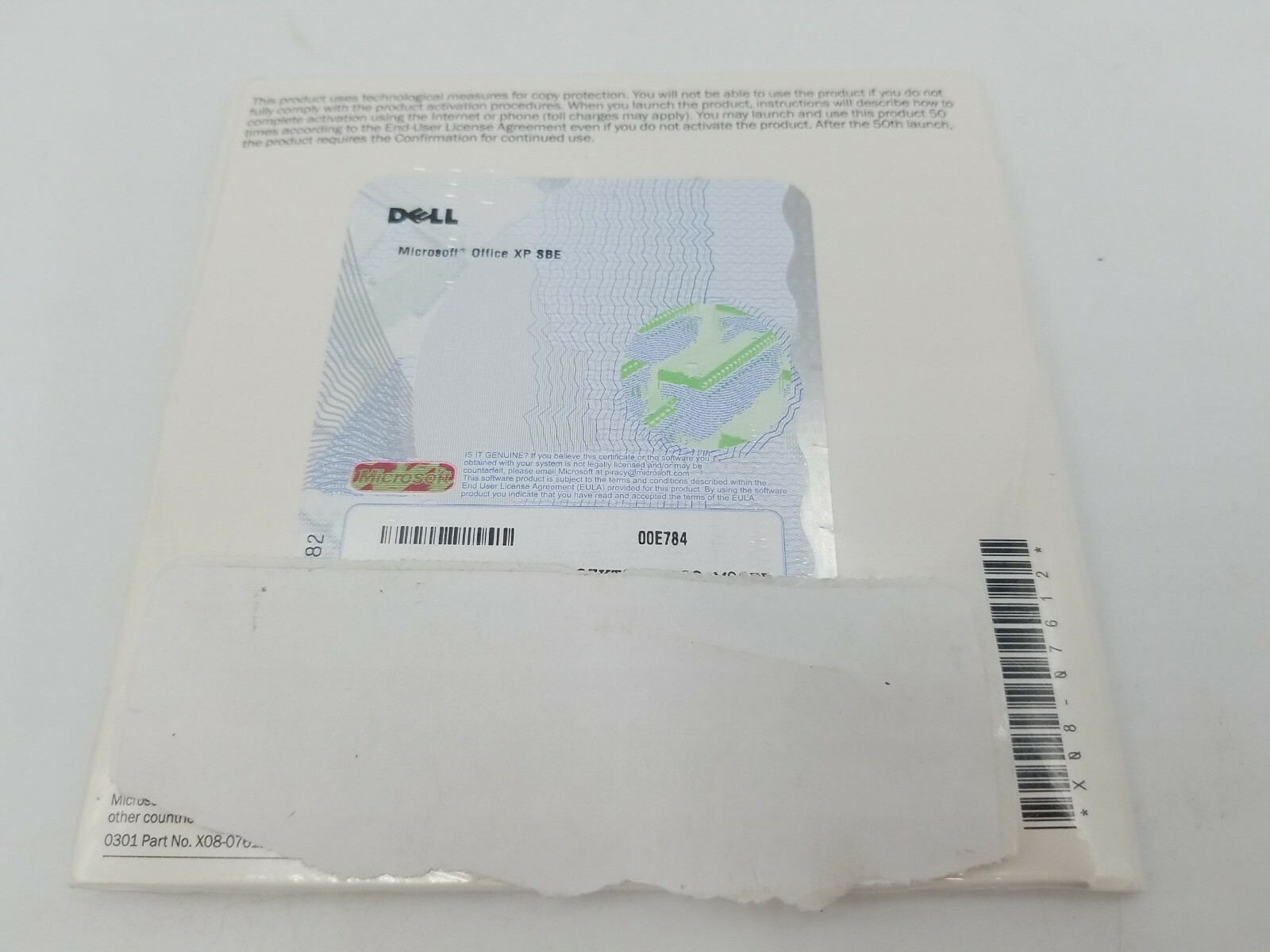 Microsoft Office XP SBE Small Business X08-73057 w/Serial Key – Sealed New