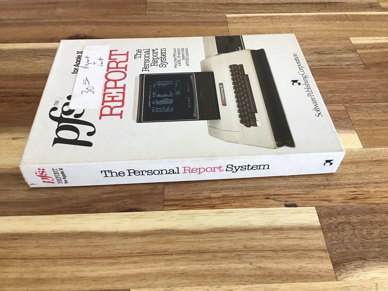 Vintage Apple II PFS Report System Software