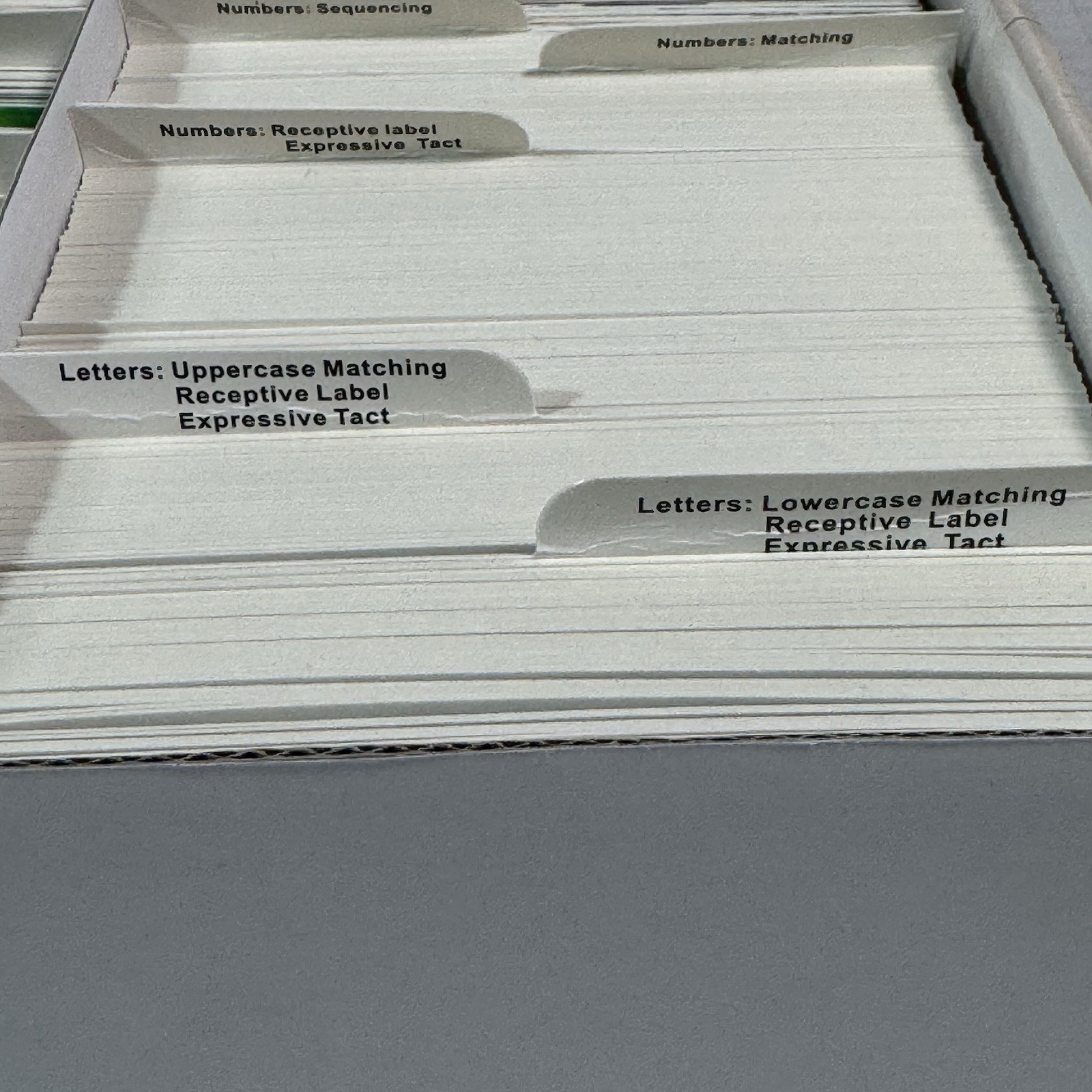 Spectrum ABA Learning Resources “The Complete ABA Flashcard Set” Over 2000 Cards