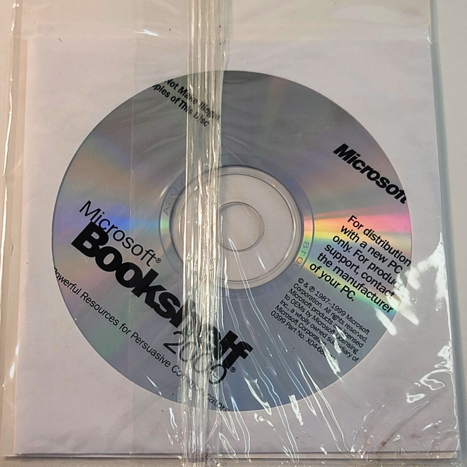 Microsoft Office 2000 Small Business 2-Disc Set – Bonus Discs Bookshelf & Crafts